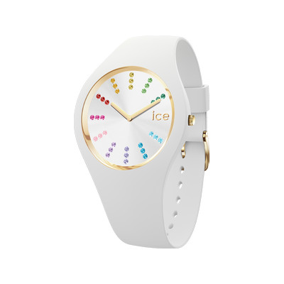 Montre ICE WATCH ice cosmos femme bracelet silicone blanc