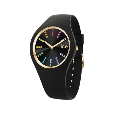 Montre ICE WATCH ice cosmos femme bracelet silicone noir - vue 1