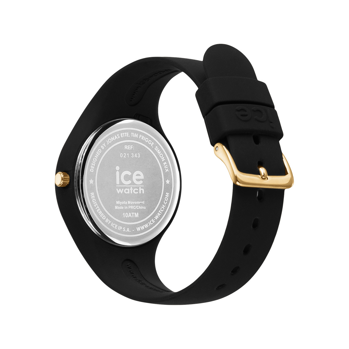 Montre ICE WATCH ice cosmos femme bracelet silicone noir - vue 3