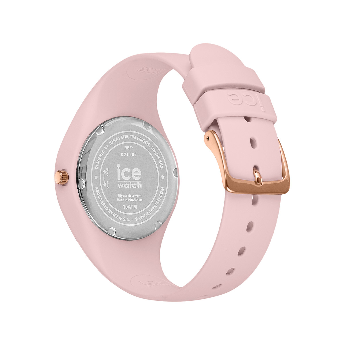Montre ICE WATCH ice cosmos femme bracelet silicone rose - vue 3