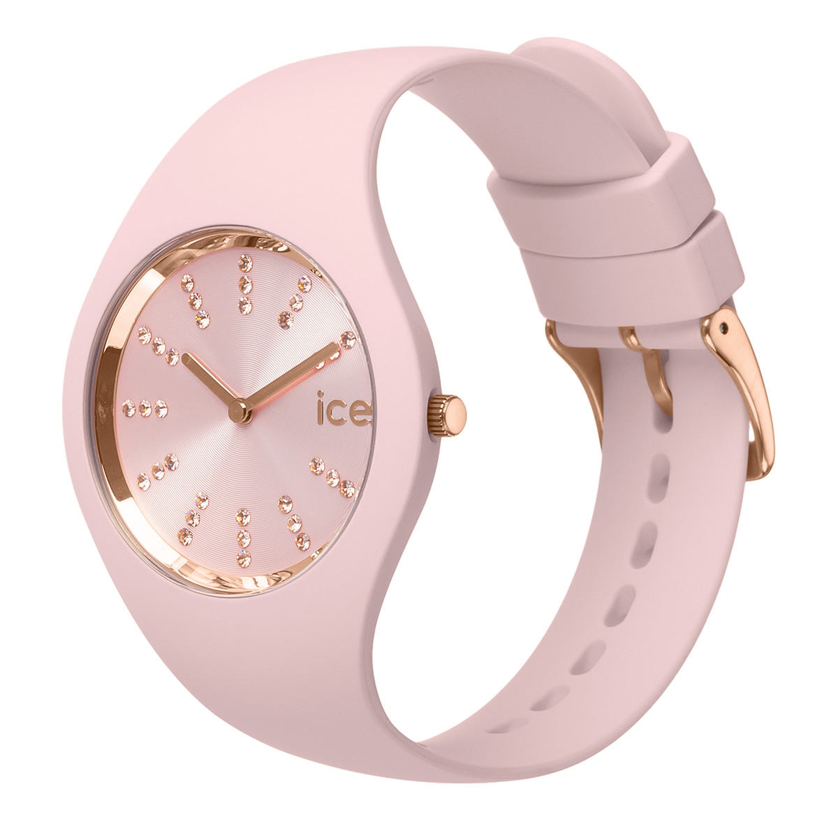 Montre ICE WATCH ice cosmos femme bracelet silicone rose - vue D1