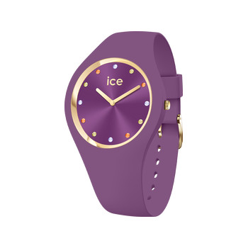 Montre ICE WATCH ice cosmos femme bracelet silicone violet