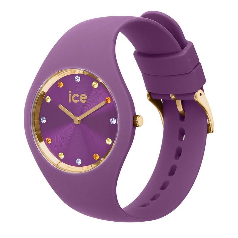 Montre ICE WATCH ice cosmos femme bracelet silicone violet - vue D1