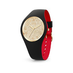 Montre ICE WATCH ice loulou femme bracelet silicone noir - vue 1