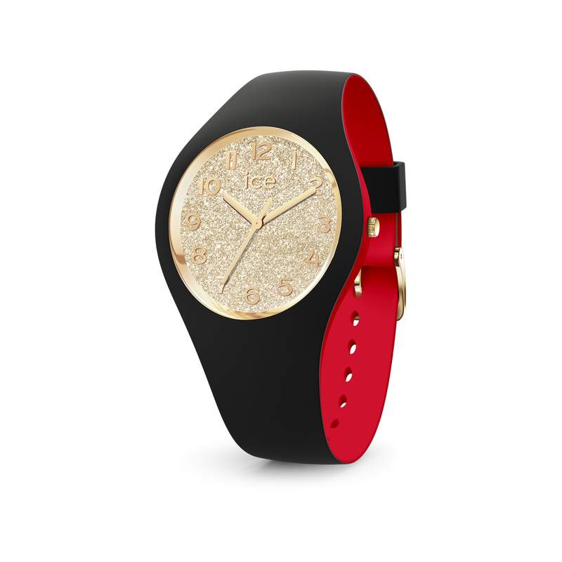 Montre ICE WATCH ice loulou femme bracelet silicone noir - vue 1