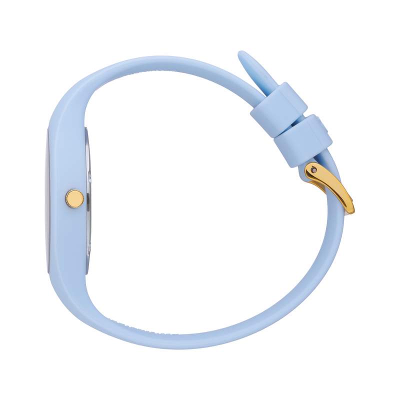 Montre ICE WATCH ice flower femme bracelet silicone bleu - vue 2