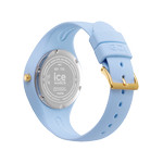 Montre ICE WATCH ice flower femme bracelet silicone bleu - vue 3