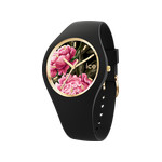 Montre ICE WATCH ice flower femme bracelet silicone noir - vue 1