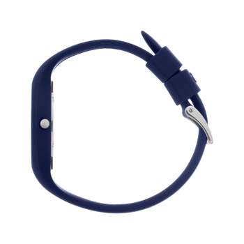 ICE WATCH Ice Flower dameshorloge met blauwe siliconenband