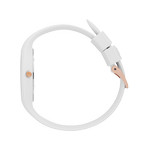 Montre ICE WATCH ice flower femme bracelet silicone blanc - vue 2