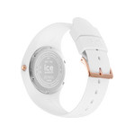 Montre ICE WATCH ice flower femme bracelet silicone blanc - vue 3