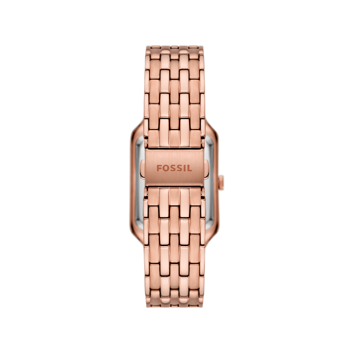 Montre FOSSIL raquel femme bracelet acier inoxydable doré rose - vue 3