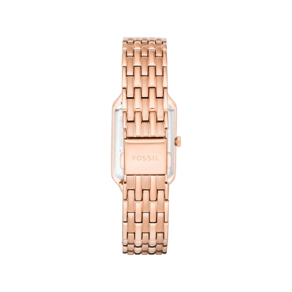 Montre FOSSIL raquel femme bracelet acier inoxydable doré rose - vue 3