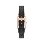 Montre FOSSIL raquel femme bracelet cuir noir - vue 3