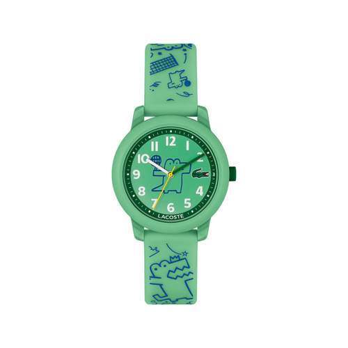 Montre LACOSTE enfant bracelet silicone vert