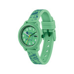 Montre LACOSTE enfant bracelet silicone vert - vue 2