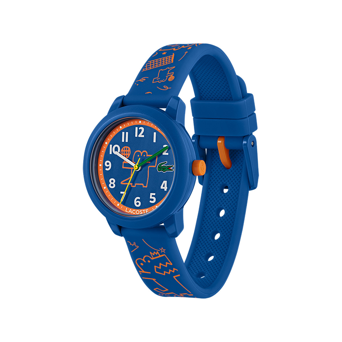 Montre LACOSTE enfant bracelet silicone bleu - vue 2