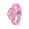 Montre LACOSTE enfant bracelet cuir rose - vue V2