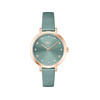 Montre LACOSTE femme bracelet cuir vert - vue V1