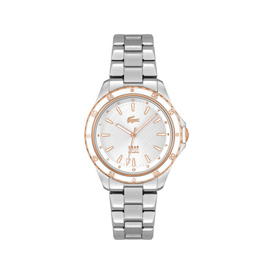 Montre LACOSTE femme bracelet acier inoxydable argent