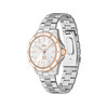 Montre LACOSTE femme bracelet acier inoxydable argent - vue V2