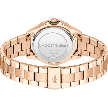 LACOSTE dameshorloge met roségouden roestvrijstalen armband