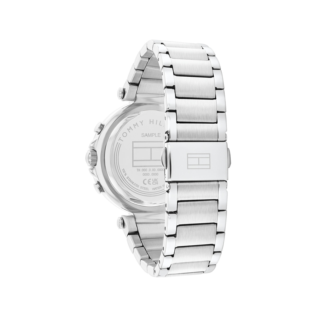 Montre TOMMY HILFIGER femme bracelet acier inoxydable argent - vue 3