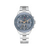 Montre TOMMY HILFIGER femme bracelet acier inoxydable argent - vue V1