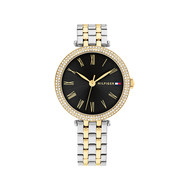 Montre TOMMY HILFIGER femme bracelet acier inoxydable doré jaune