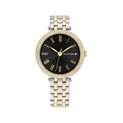 TOMMY HILFIGER women's watch with gold stainless steel bracelet