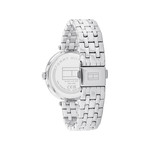 Montre TOMMY HILFIGER femme bracelet acier inoxydable argent - vue 3