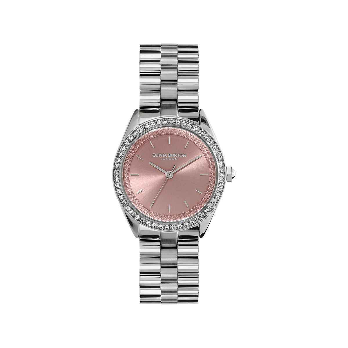 Montre OLIVIA BURTON femme bracelet acier inoxydable argent