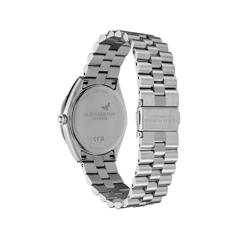 Montre OLIVIA BURTON femme bracelet acier inoxydable argent - vue 3