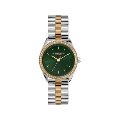 OLIVIA BURTON ladies' watch with gold stainless steel bracelet