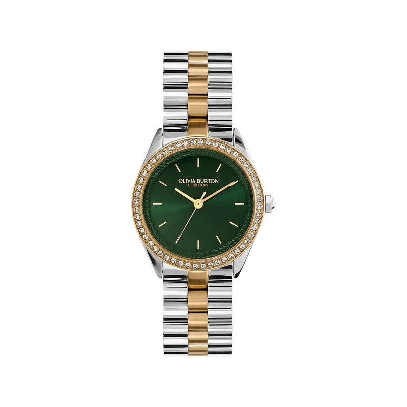 Montre OLIVIA BURTON femme bracelet acier inoxydable doré jaune - vue 1