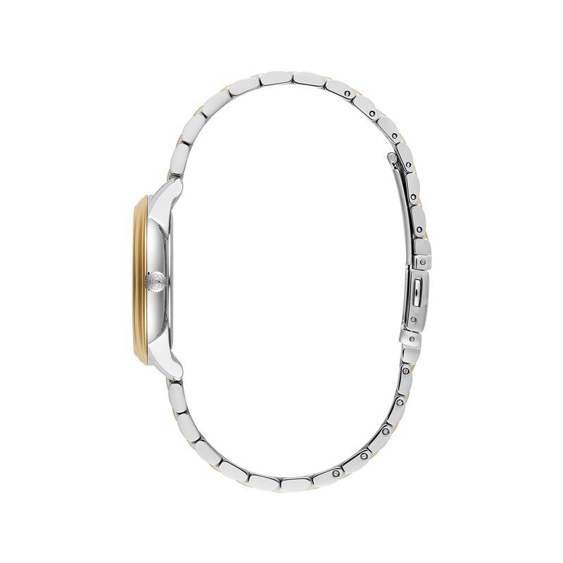 Montre OLIVIA BURTON femme bracelet acier inoxydable doré jaune - vue 2