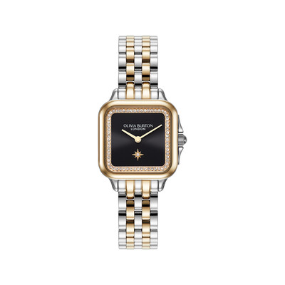 Montre OLIVIA BURTON femme bracelet acier inoxydable doré jaune - vue 1
