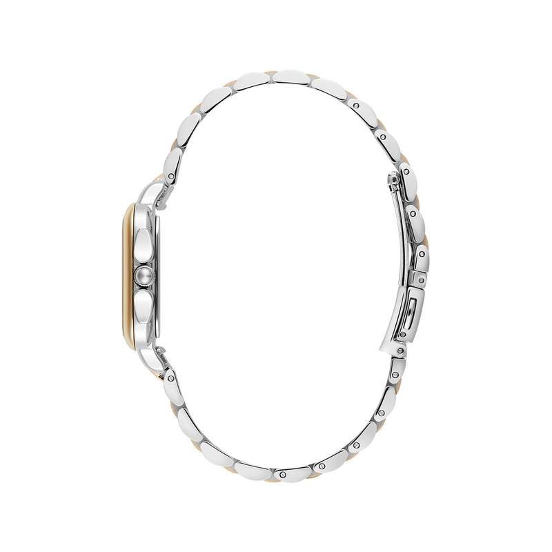 Montre OLIVIA BURTON femme bracelet acier inoxydable doré jaune - vue 2