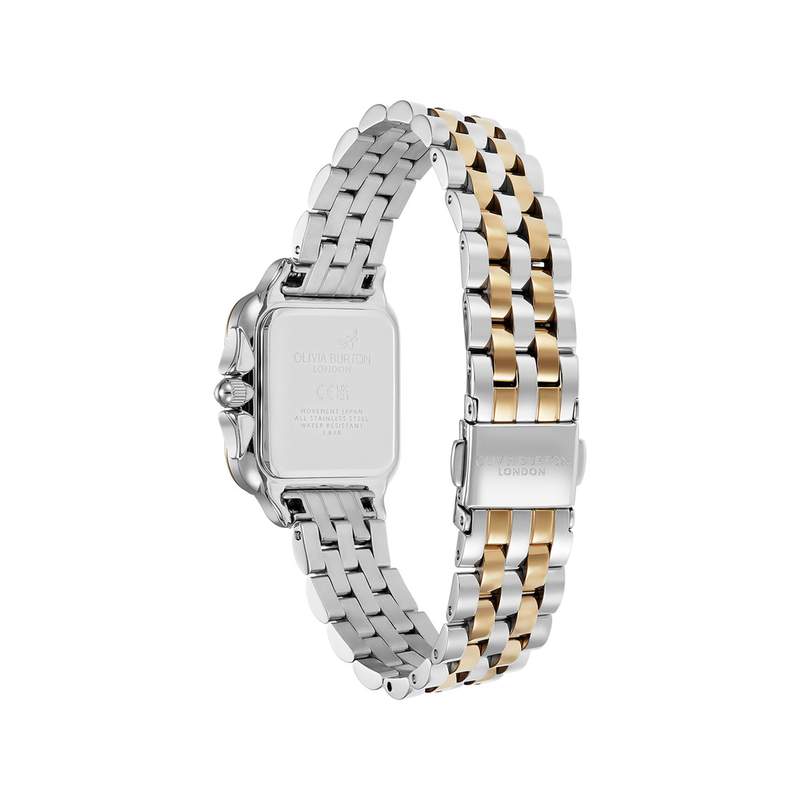 Montre OLIVIA BURTON femme bracelet acier inoxydable doré jaune - vue 3