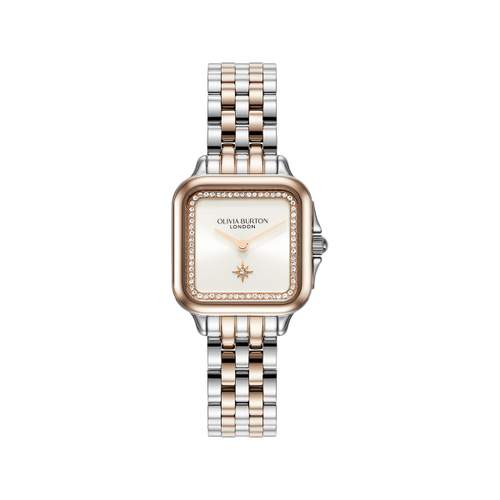 OLIVIA BURTON dameshorloge roségoud roestvrij stalen armband
