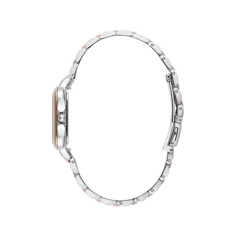 Montre OLIVIA BURTON femme bracelet acier inoxydable doré rose - vue 2