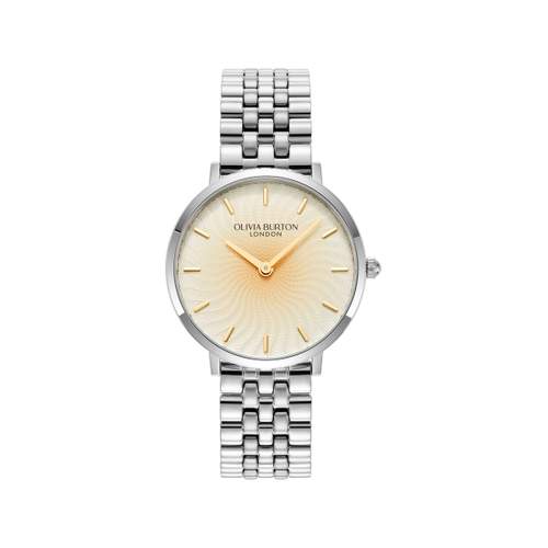 OLIVIA BURTON ladies' watch with silver stainless steel bracelet