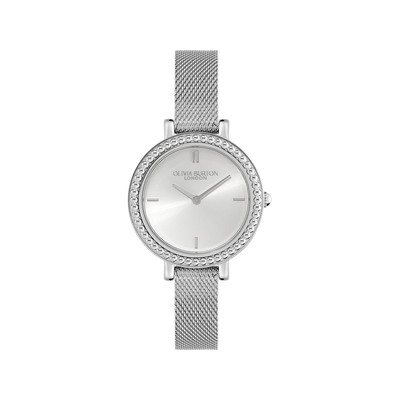 Montre OLIVIA BURTON femme bracelet acier inoxydable argent