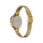 Montre OLIVIA BURTON femme bracelet acier inoxydable doré jaune - vue 3