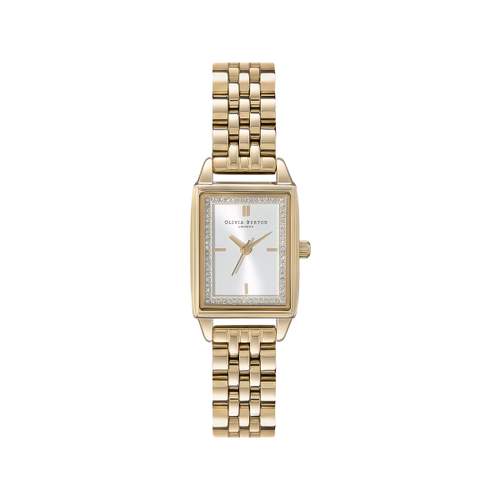 OLIVIA BURTON dameshorloge met gouden roestvrijstalen armband
