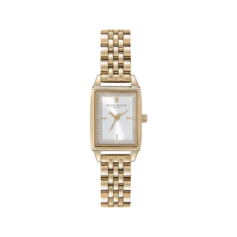 Montre OLIVIA BURTON femme bracelet acier inoxydable doré jaune - vue 1