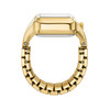 Montre FOSSIL watch ring femme bracelet acier inoxydable doré - vue V2