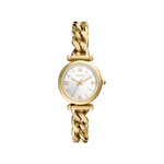 Montre FOSSIL Carlie femme bracelet acier inoxydable doré - vue 1