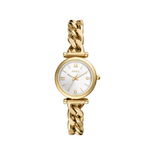 FOSSIL Carlie ladies' watch gold stainless steel bracelet