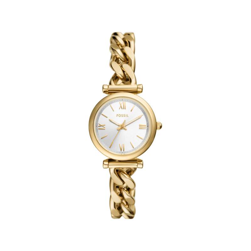 Montre FOSSIL Carlie femme bracelet acier inoxydable doré - vue 1